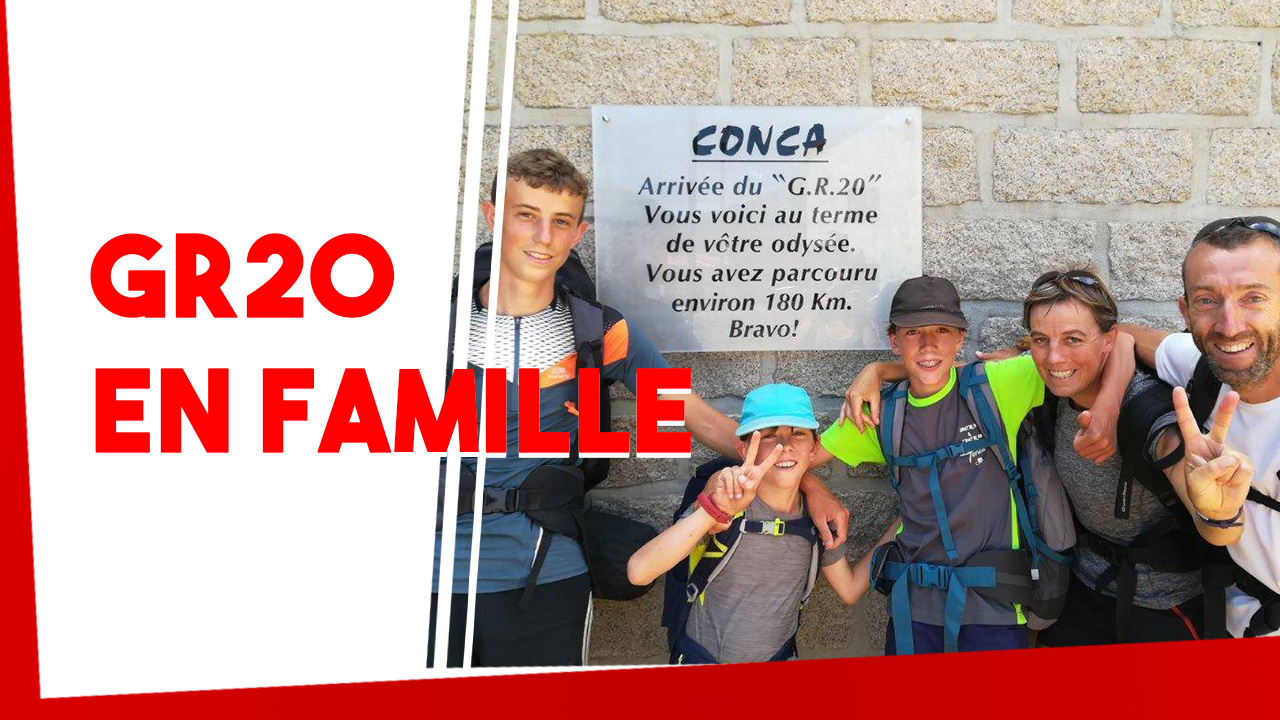 GR20 en Famille avec enfants