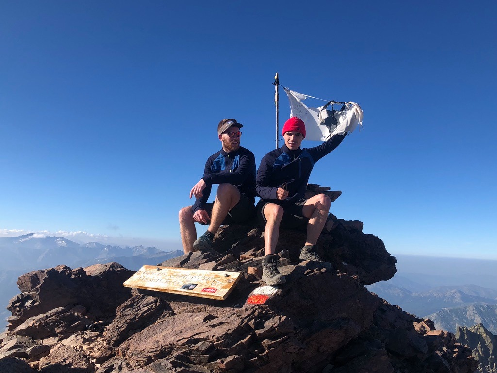 GR20 Le Pic des éboulis